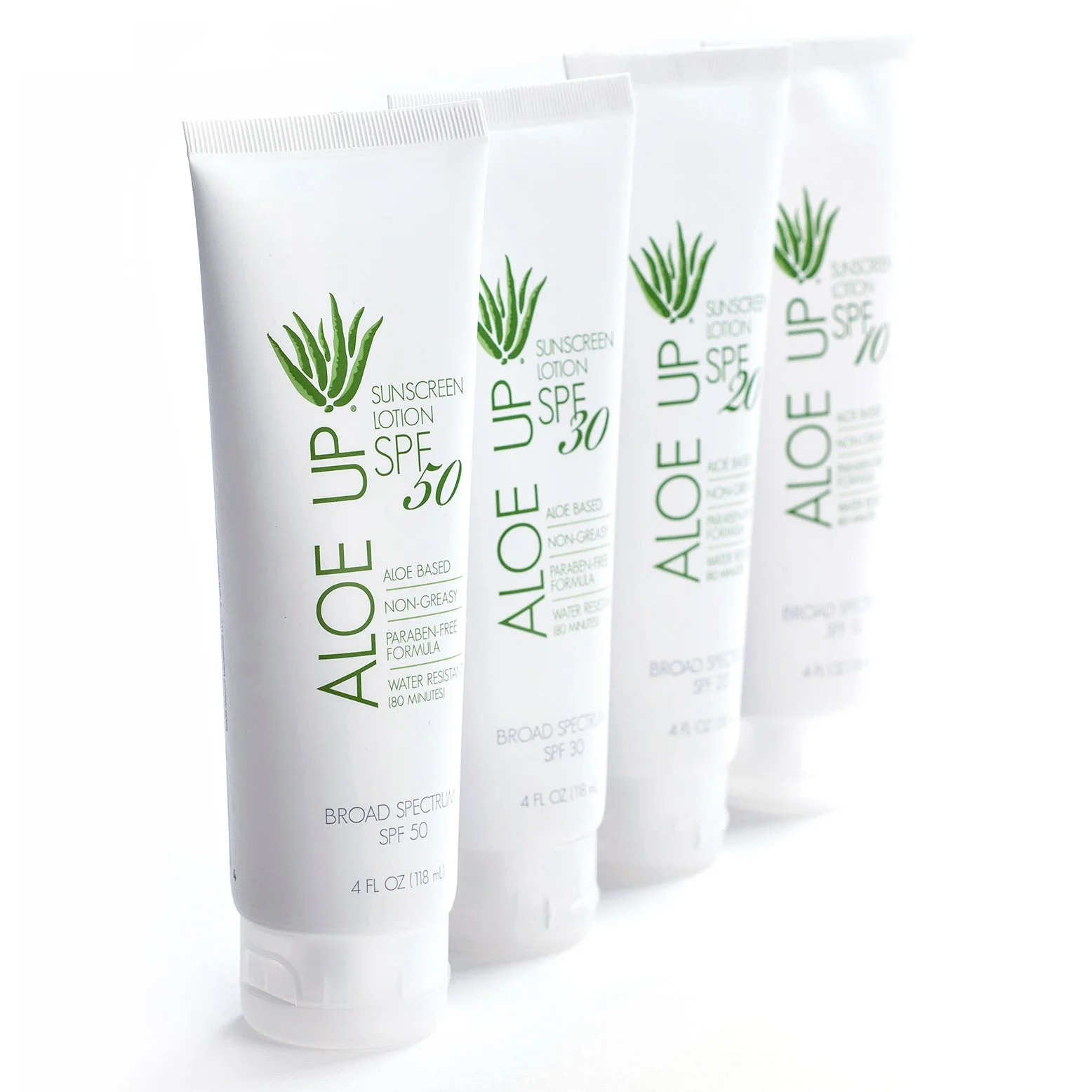 Aloe Up White Line Packaging