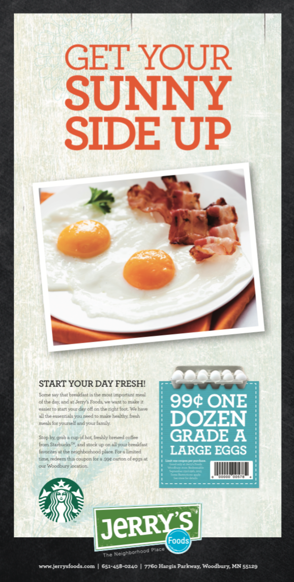 Jerry's Foods Print Ads